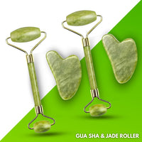2x Gua Sha and Jade Roller